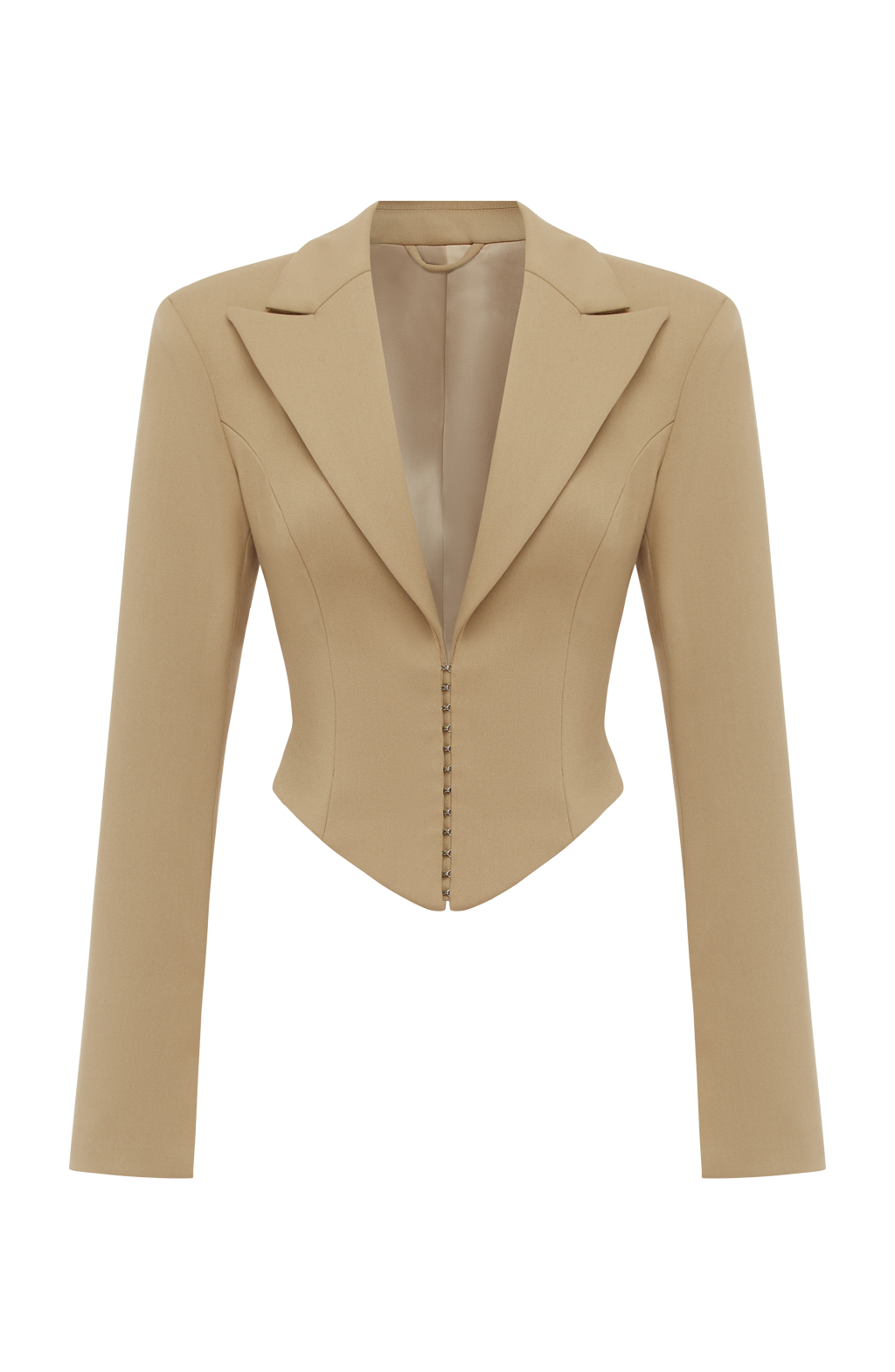 Macarena™ - Blazer Corto Entallado Arena