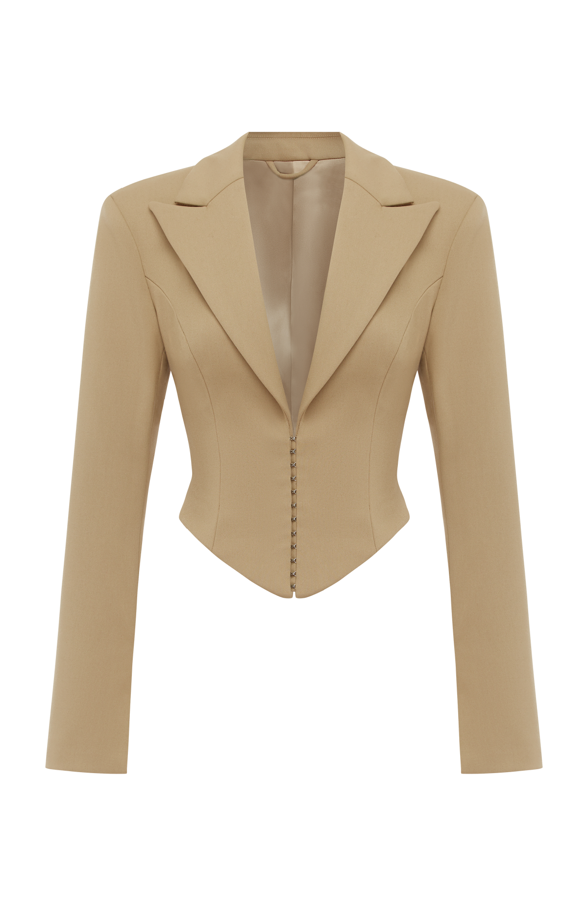 Macarena™ - Blazer Corto Entallado Arena