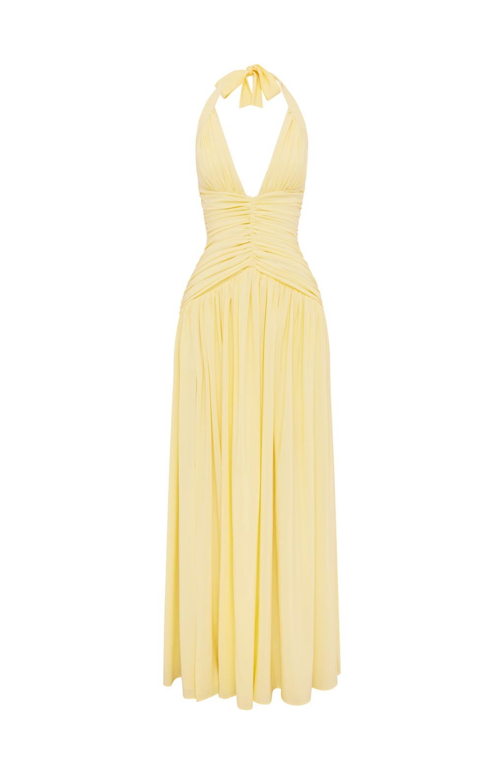Vestido Amaia™ amarillo limón con corsé, foto 7