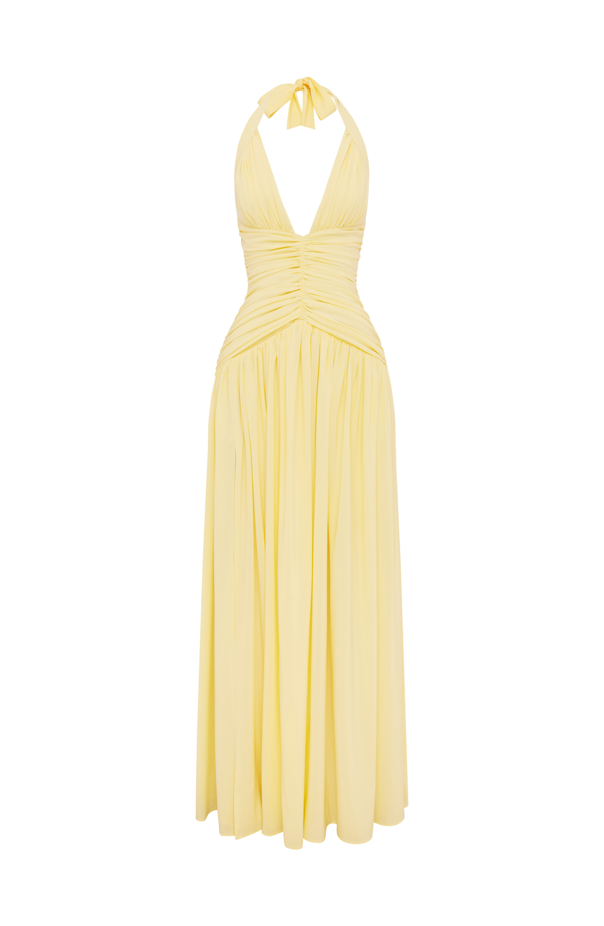 Vestido Amaia™ amarillo limón con corsé, foto 7