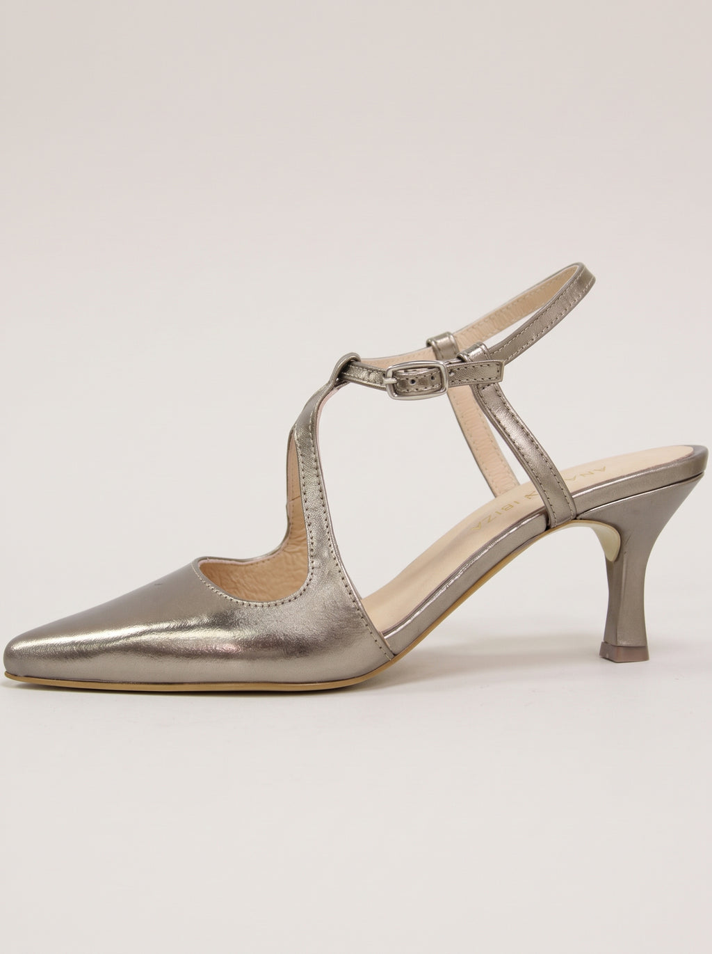 Silvia™ - Zapatos de Tacón Medio de Piel Seda