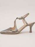 Silvia™ - Zapatos de Tacón Medio de Piel Seda