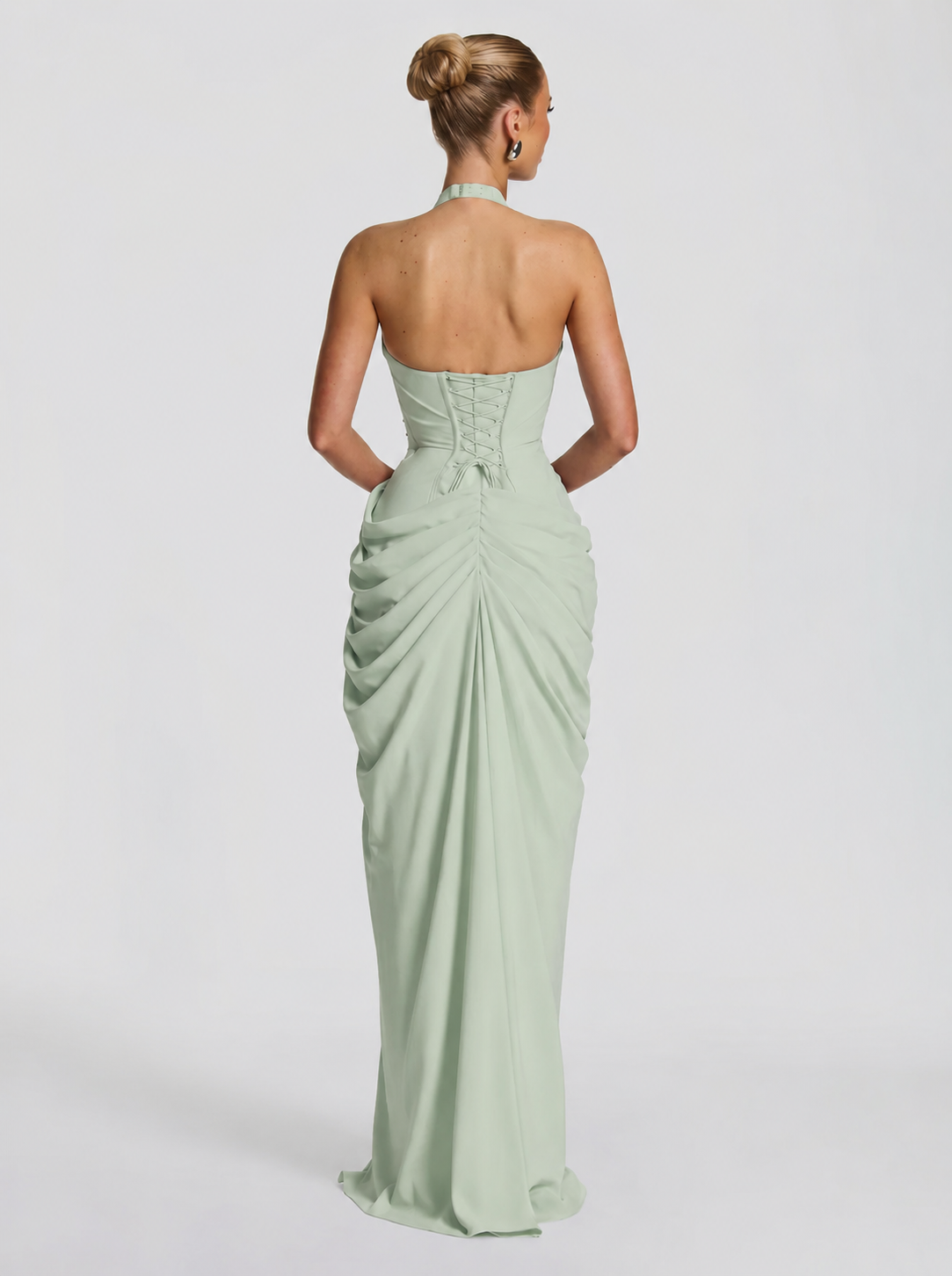 Anna™ verde salvia: vestido largo para una boda de tarde, foto 5