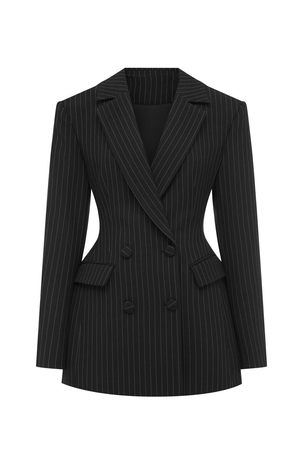 Vestido americana de raya diplomática Elvira™ negro para Navidad, foto 15