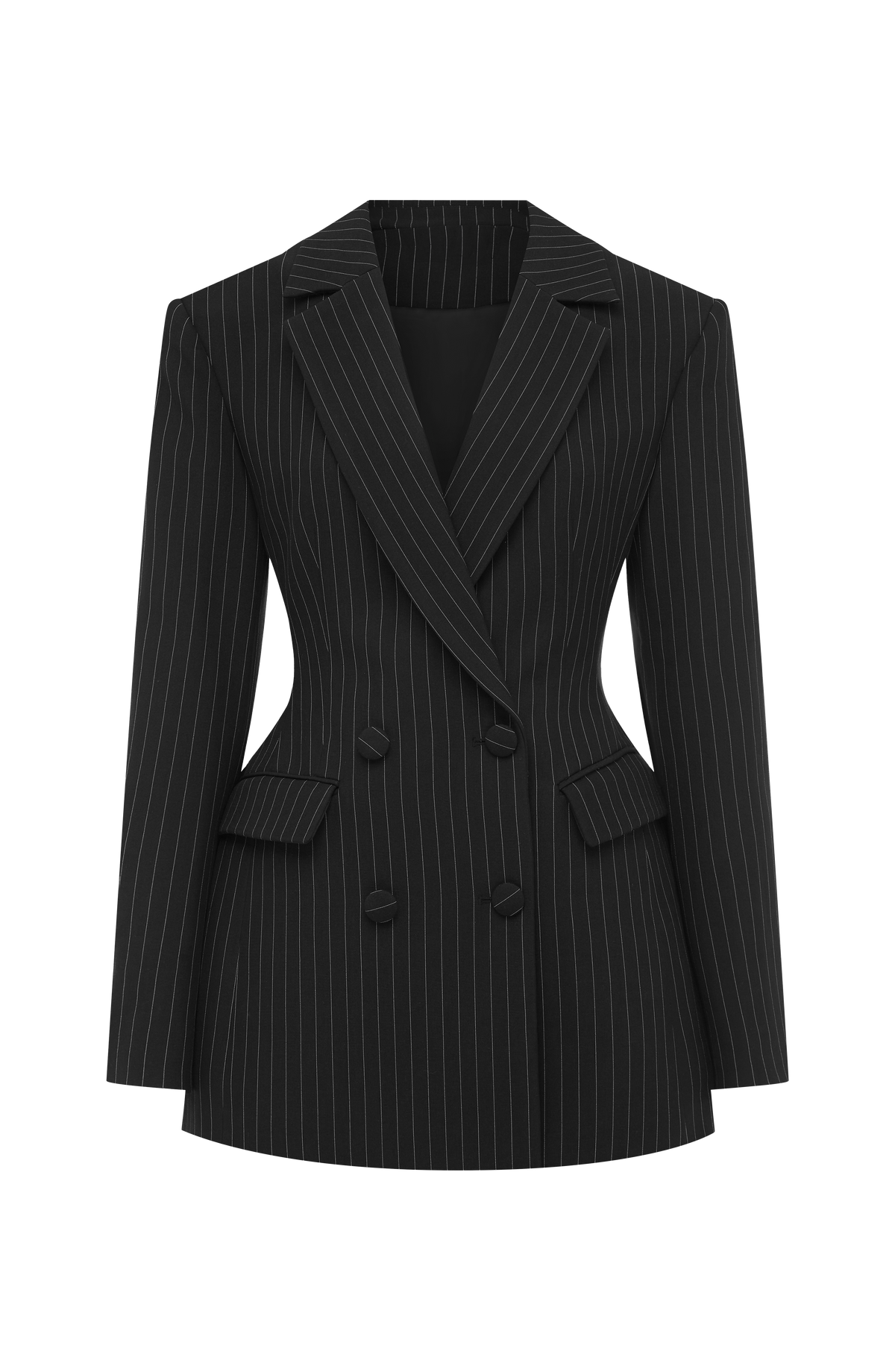 Vestido americana de raya diplomática Elvira™ negro para Navidad, foto 15