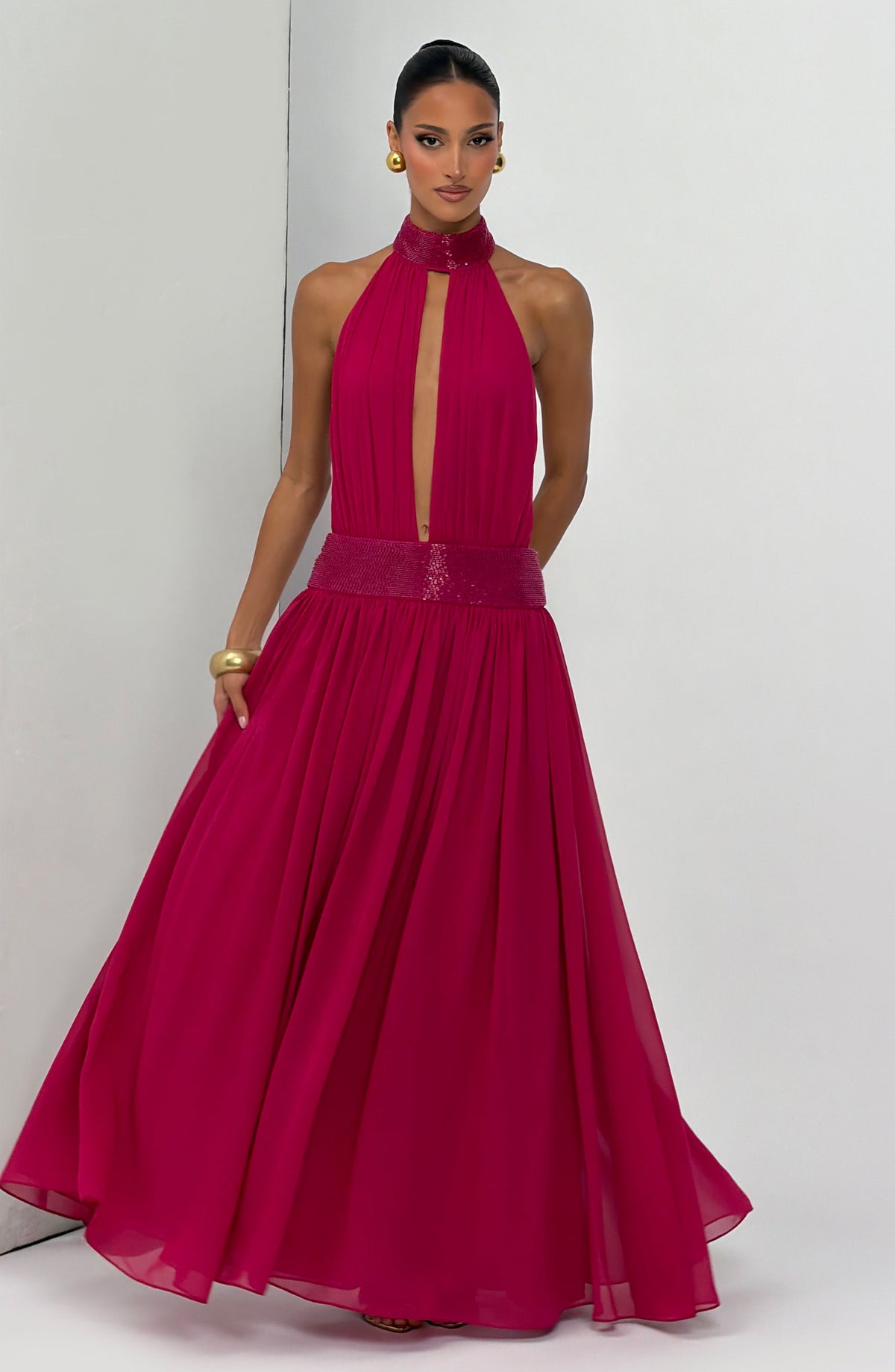 Rosalina™ frambuesa, una opción de Ana Ibiza para una gala, foto 10