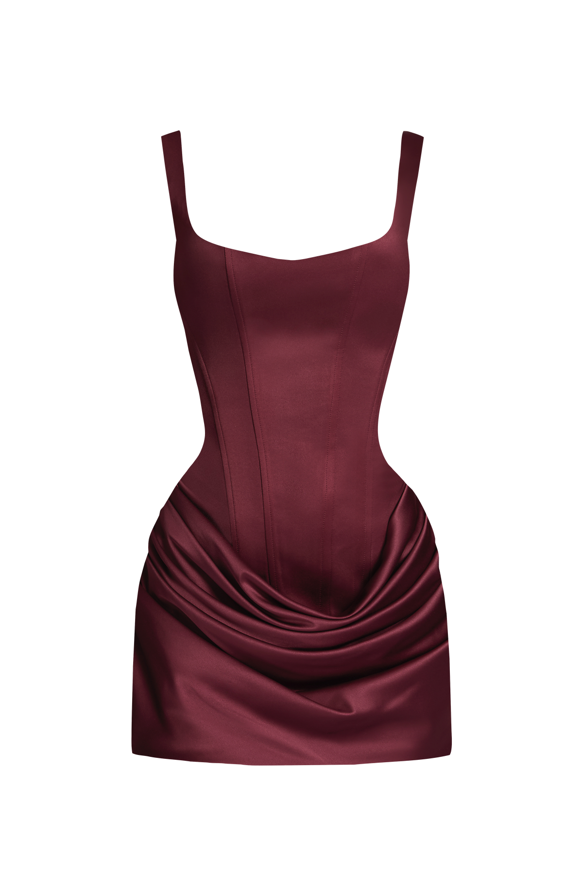Vestido Isabel™ cereza con corsé, foto 7