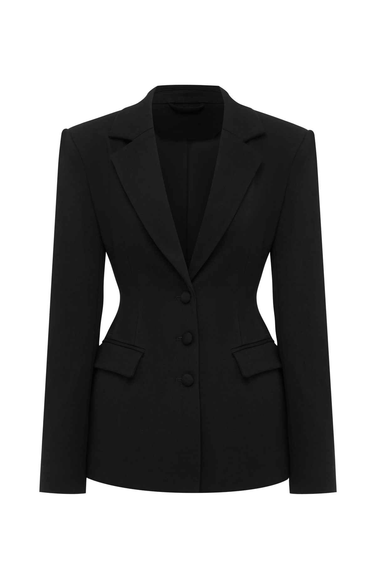 Rosario™ - Blazer Entallado Negro