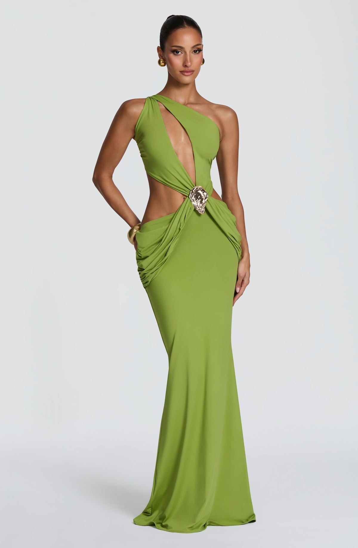 Look para una boda de tarde: vestido Olivia™ en oliva, foto 6