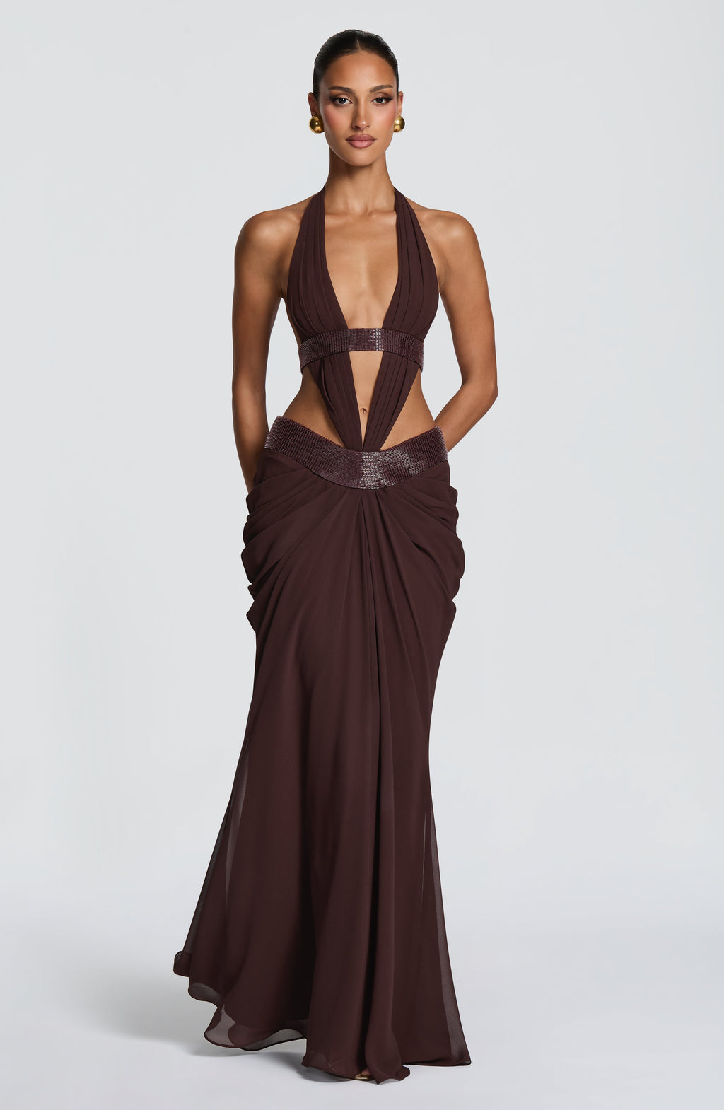 Sofía™ ciruela: vestido largo para una boda de noche, foto 5