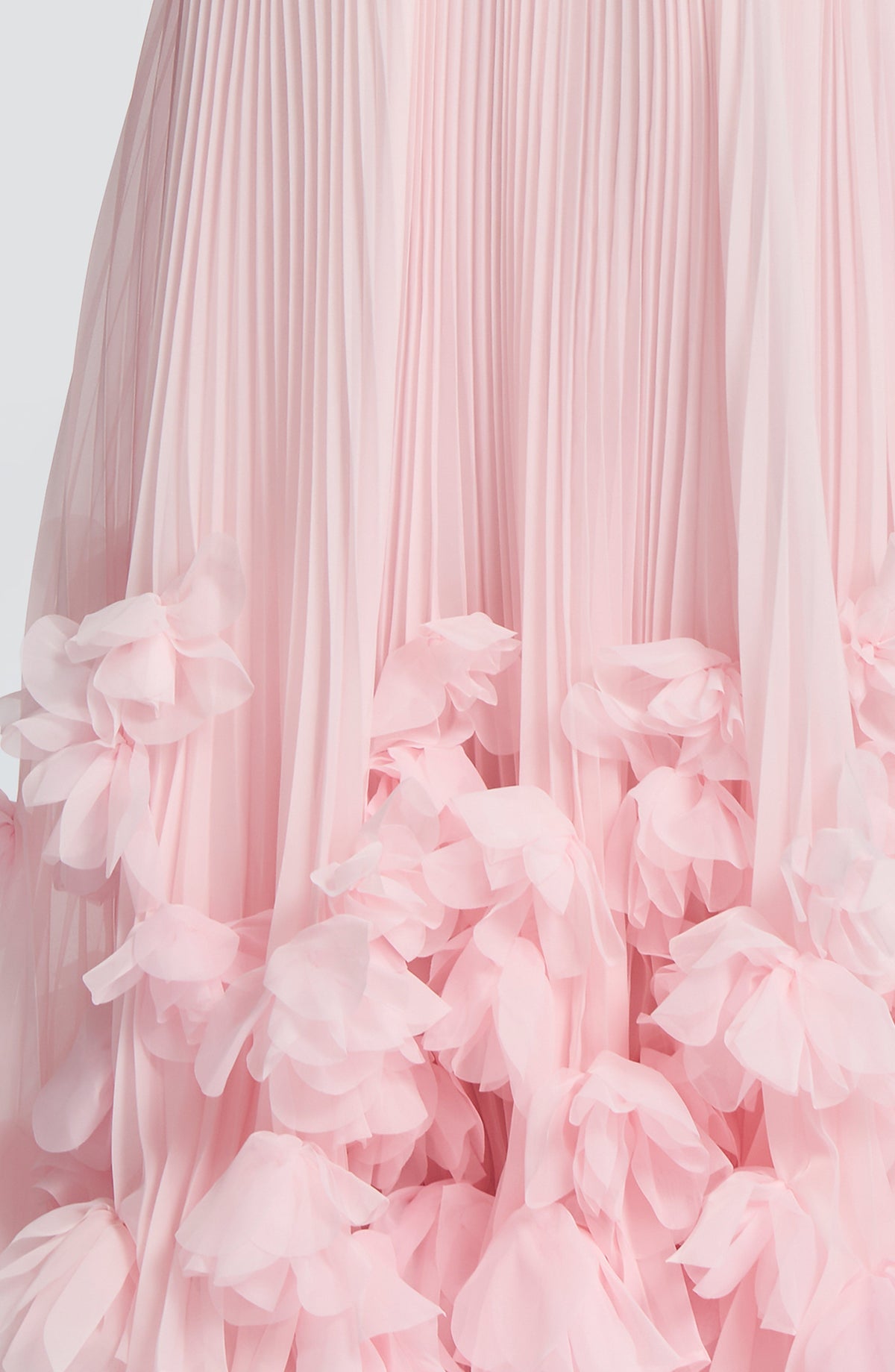 Serafina™ - Vestido Largo con Apliques Rosa Empolvado