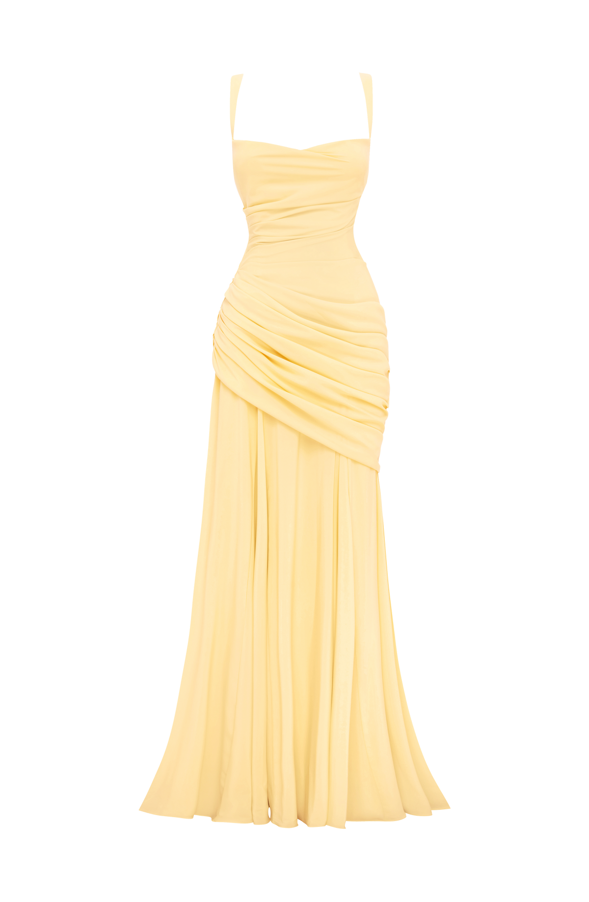 Vestido Sara™ amarillo limón con corsé, foto 7