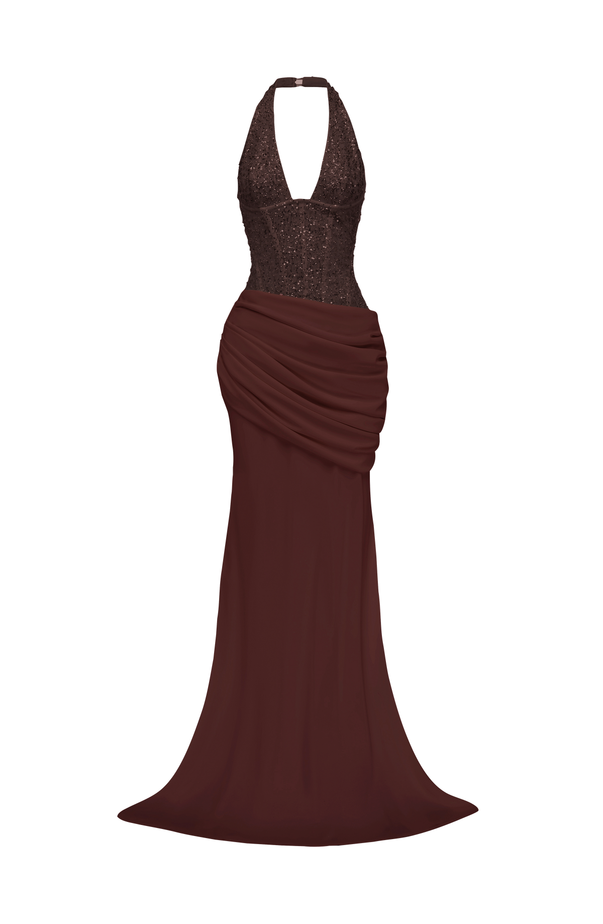 Vestido Talía™ ciruela con corsé, foto 7