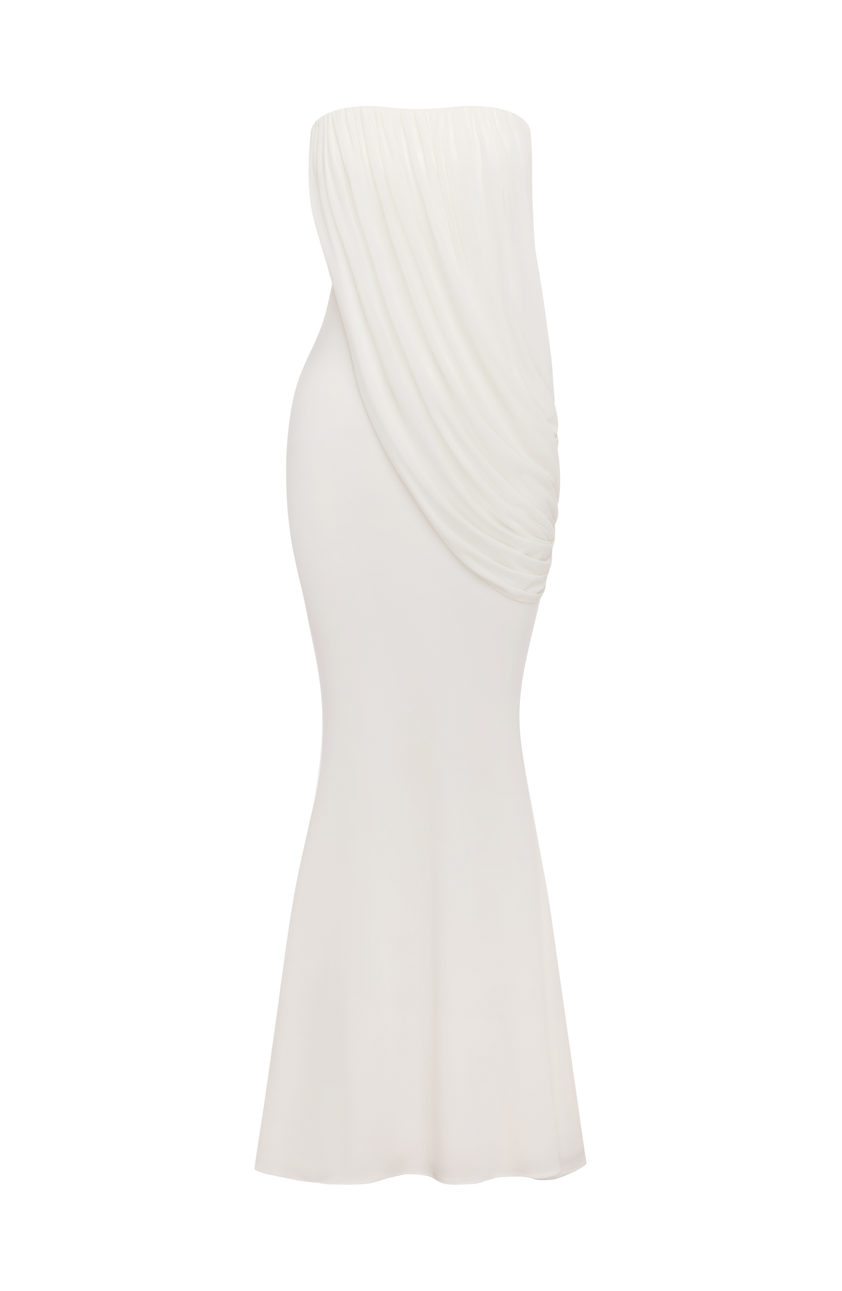 Vestido Valeria™ marfil con palabra de honor, foto 7