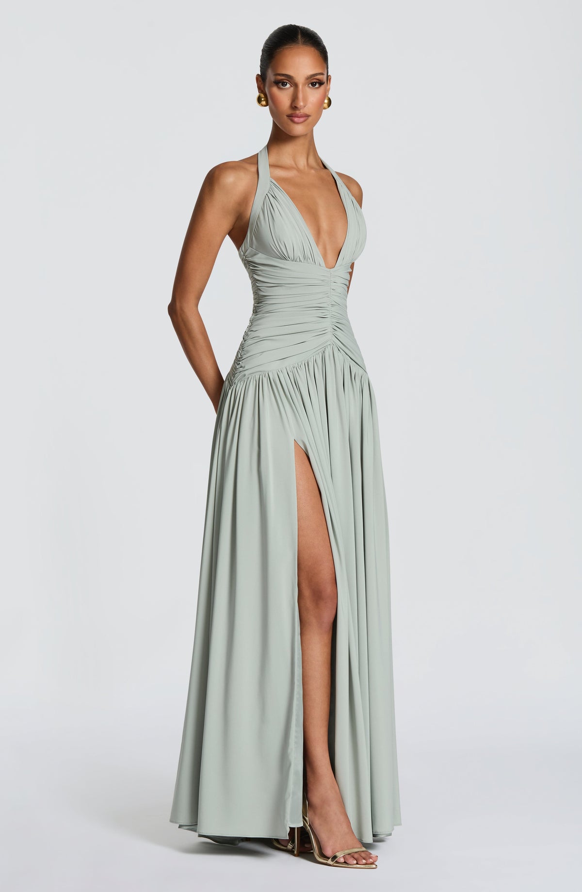 Look para una graduación: vestido Amaia™ en verde salvia, foto 6