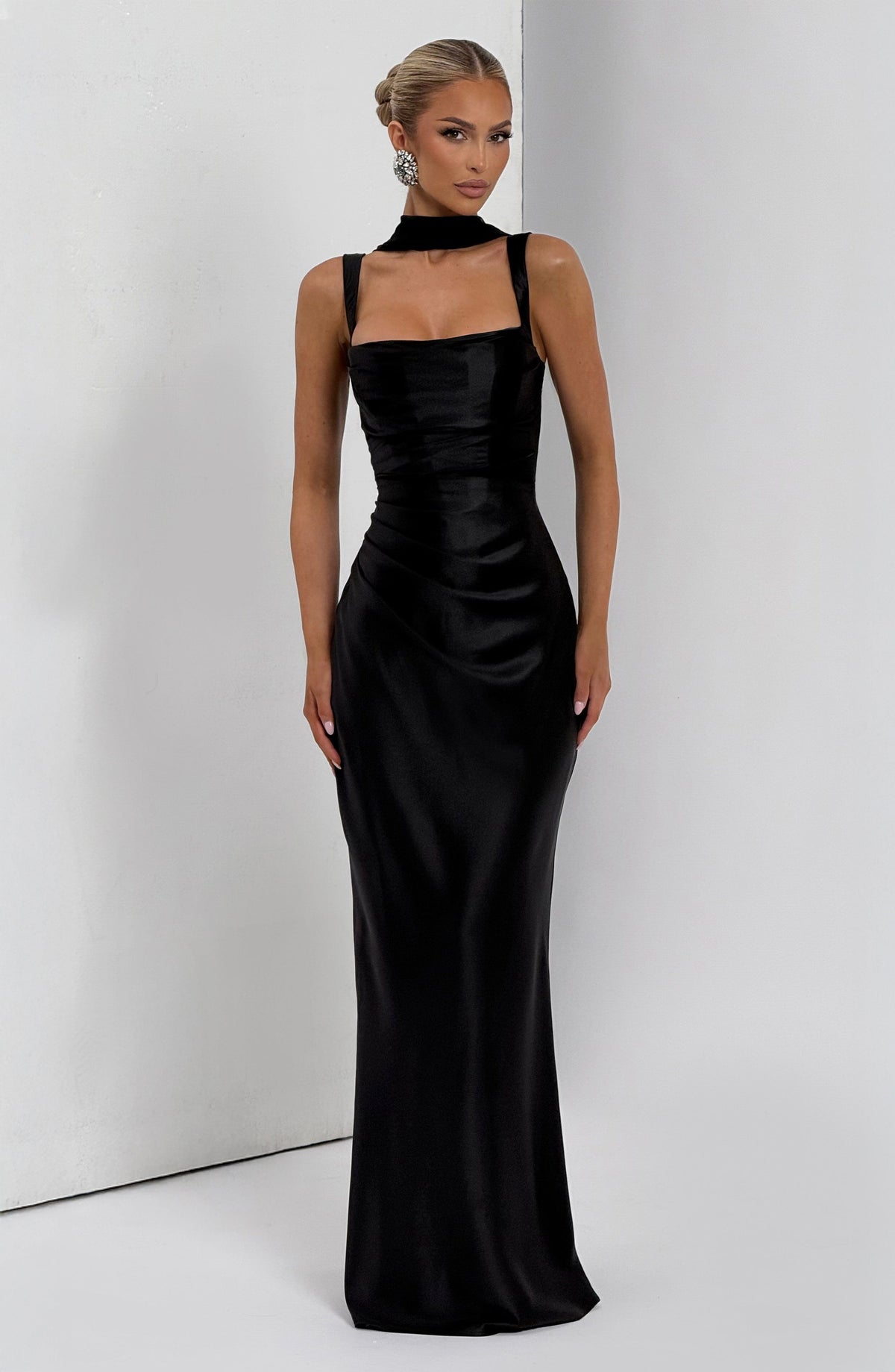 Vestido Carlota™ negro con corsé, foto 7