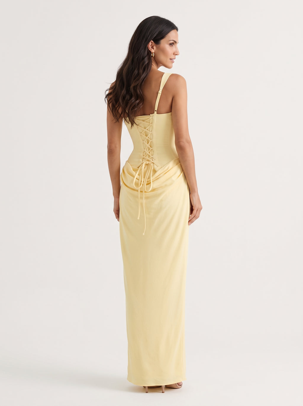 Vestido Cornelia Limón – espalda