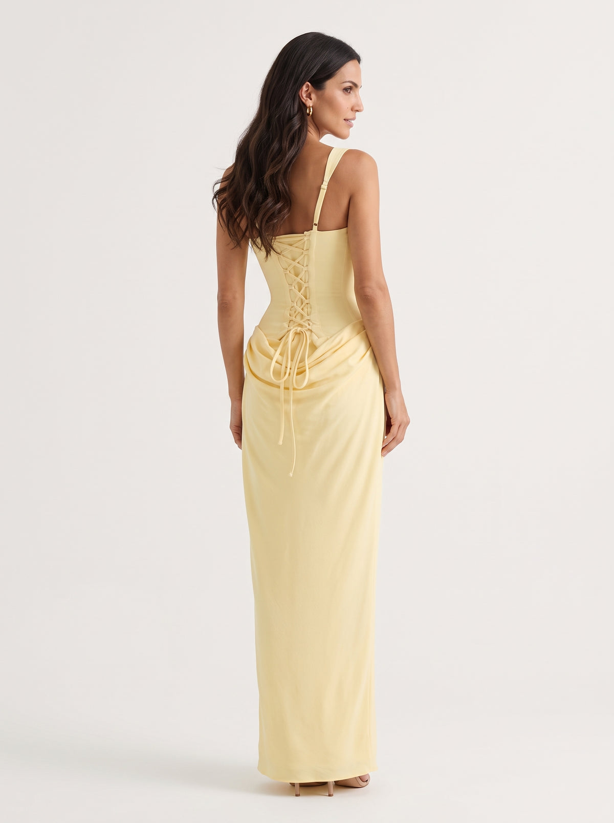 Vestido Cornelia Limón – espalda