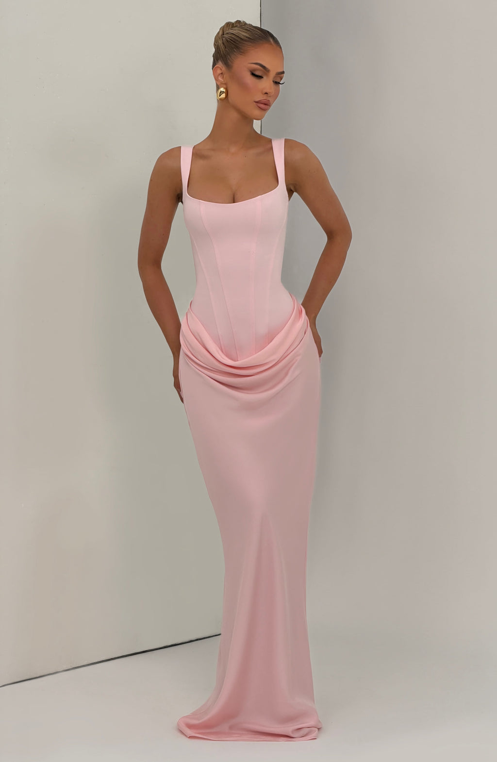 Cornelia™ rosa: vestido largo para una boda de tarde, foto 5