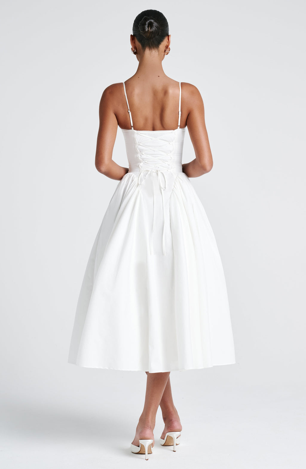 Vestido Emma™ marfil con corsé, foto 7