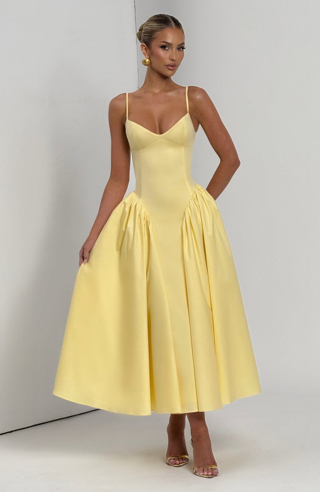 Look para una comunión: vestido Emma™ en amarillo limón, foto 6
