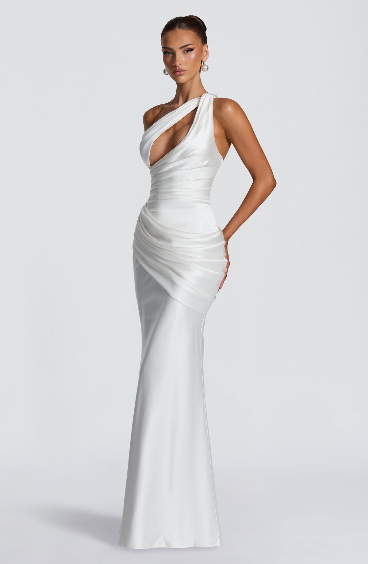 Look para una cena de gala: vestido Elvira™ en marfil, foto 6
