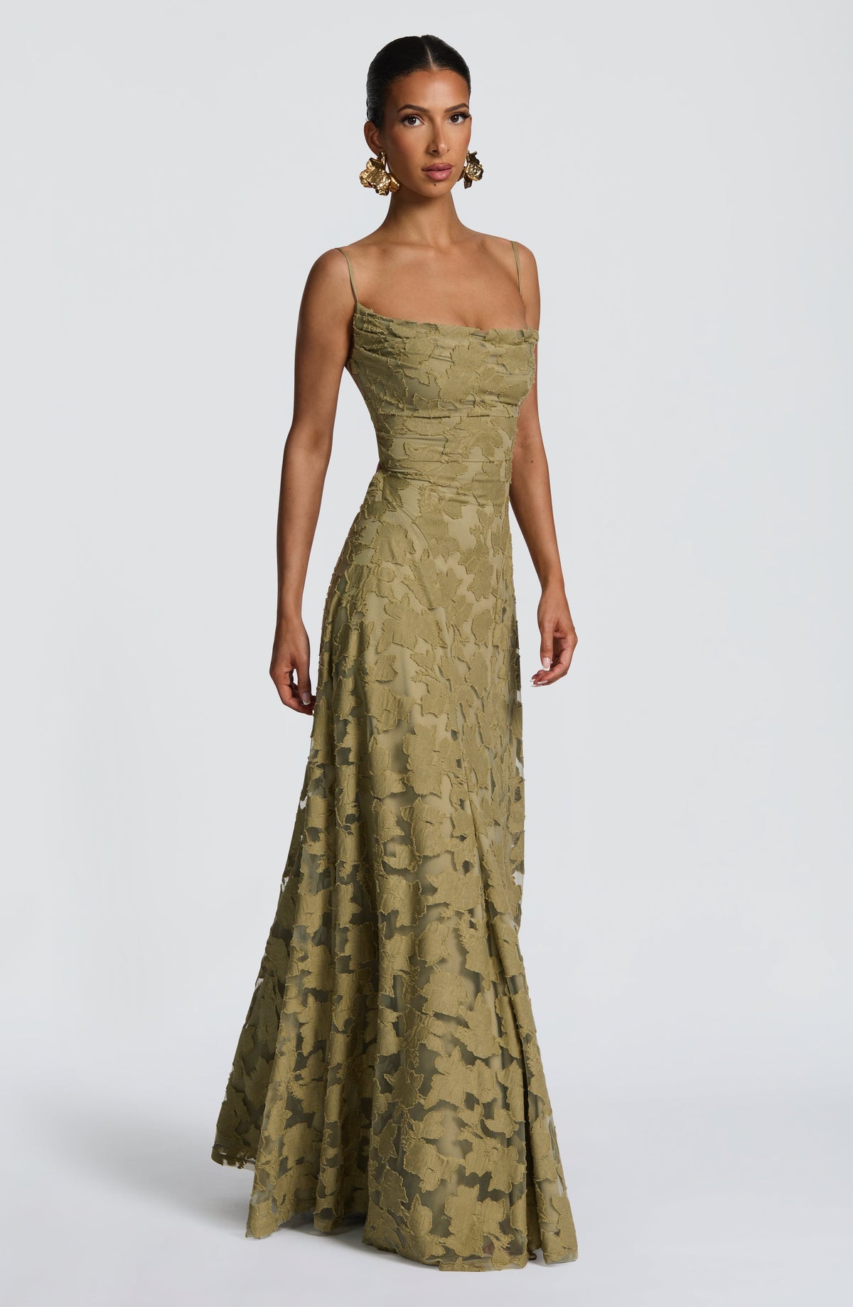 Matilda™ verde salvia: vestido largo para una boda de tarde, foto 5