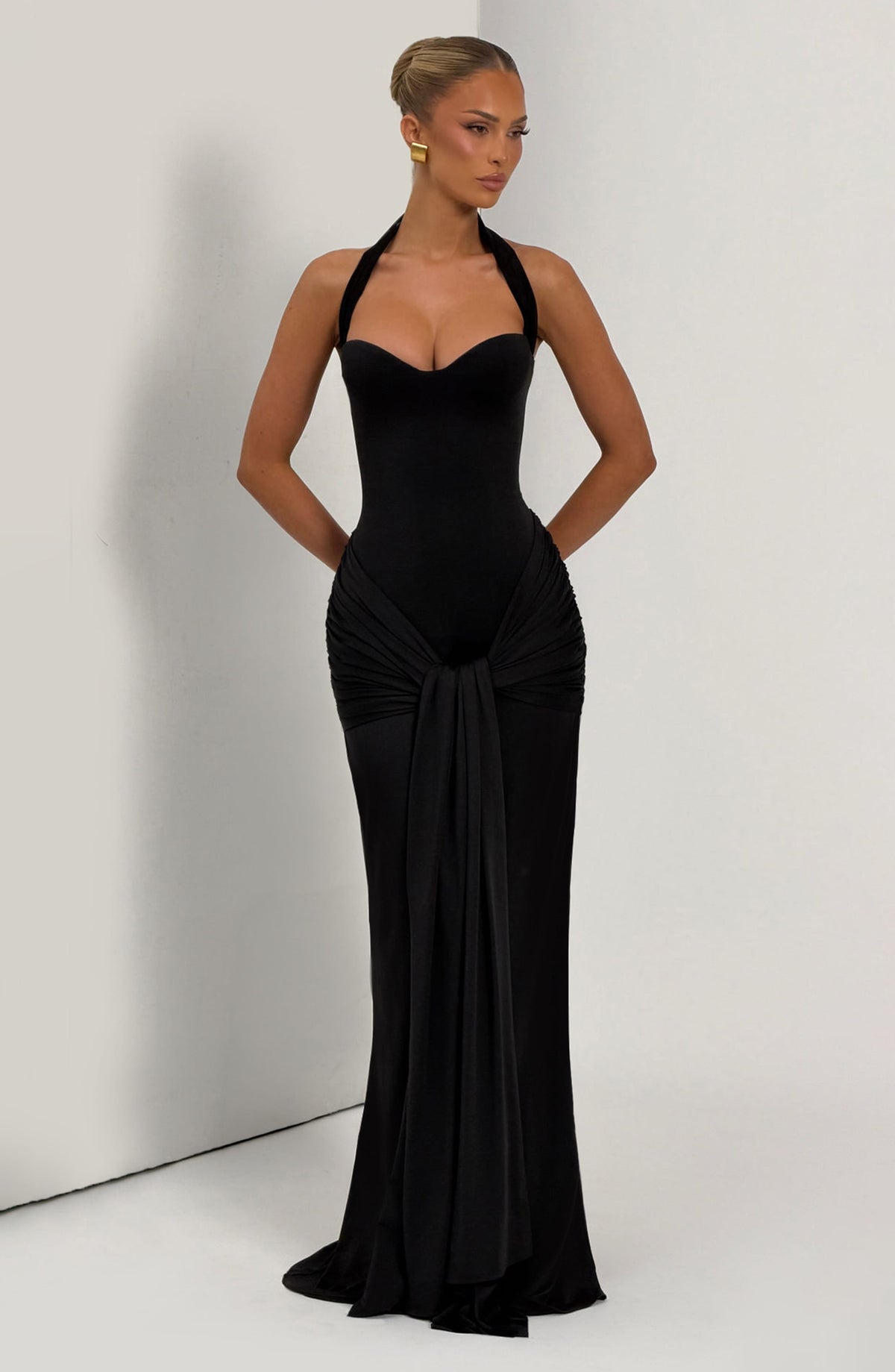 Vestido Gema™ negro con corsé, foto 7