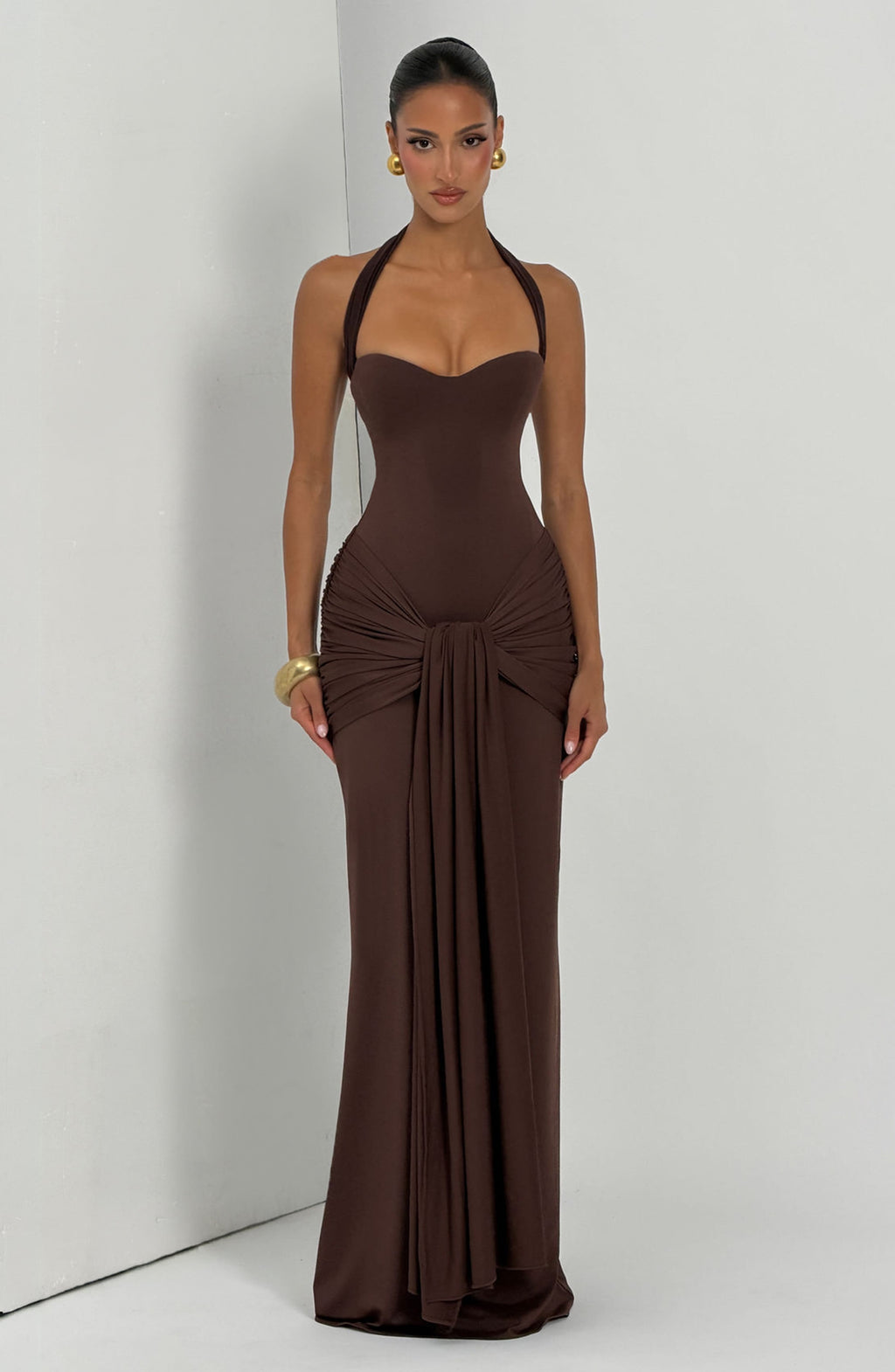 Vestido Gema™ ciruela con corsé, foto 7