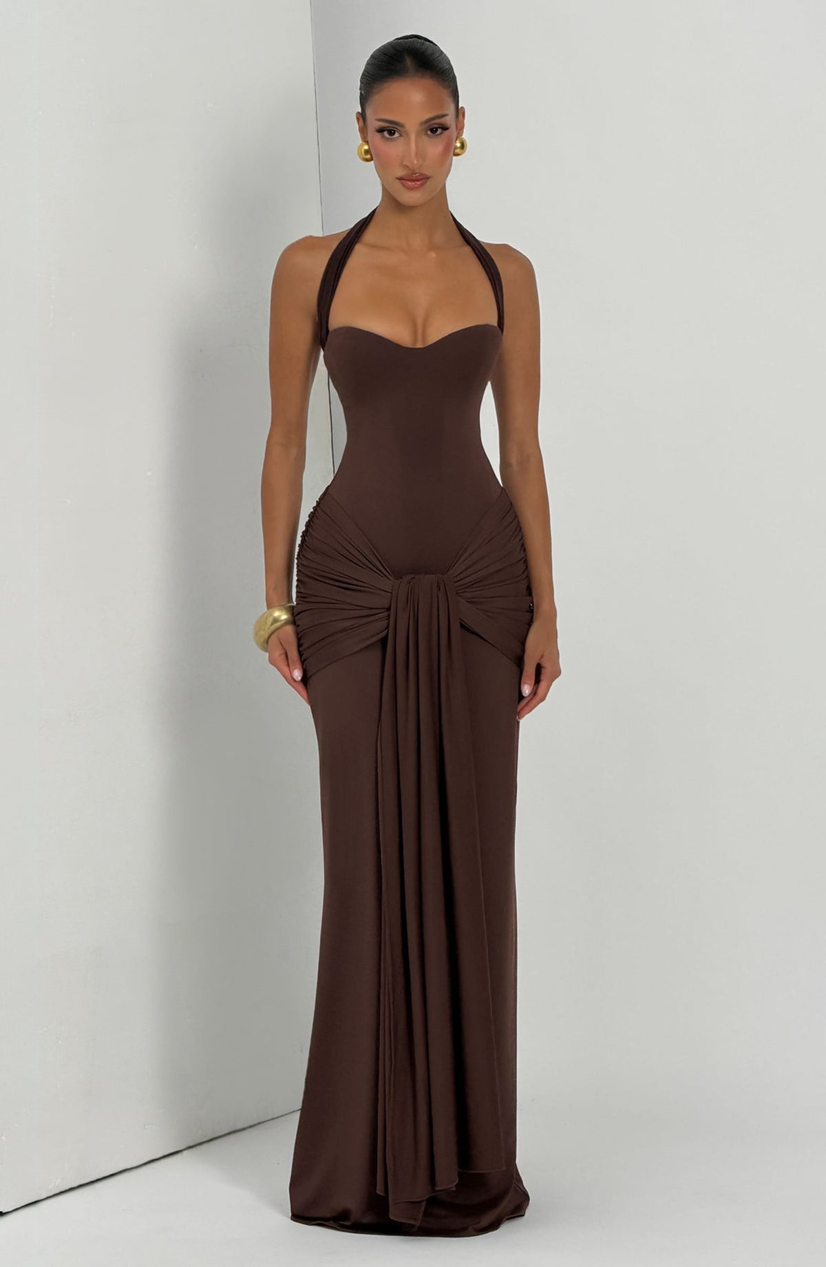 Vestido Gema™ ciruela con corsé, foto 7