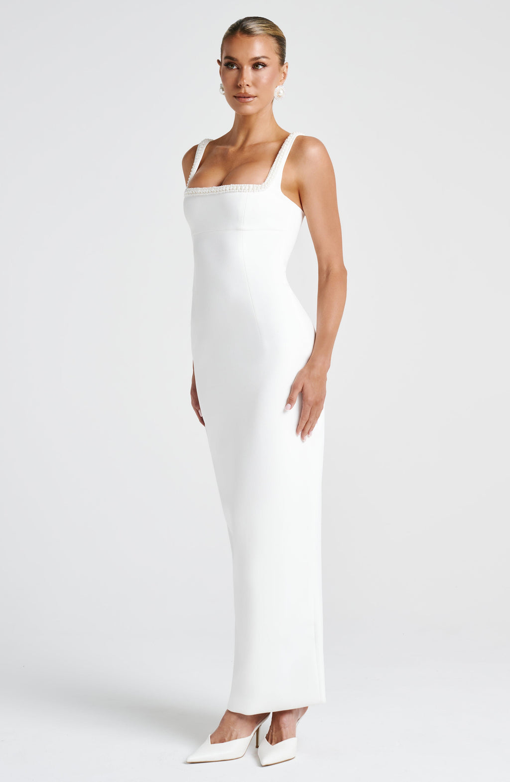 Look para una cena de gala: vestido Inés™ en marfil, foto 6