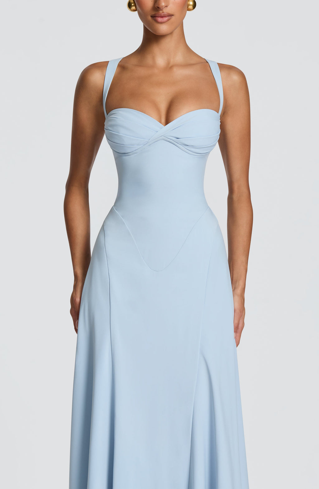 Irene™ azul glaciar: vestido largo para una boda de tarde, foto 5