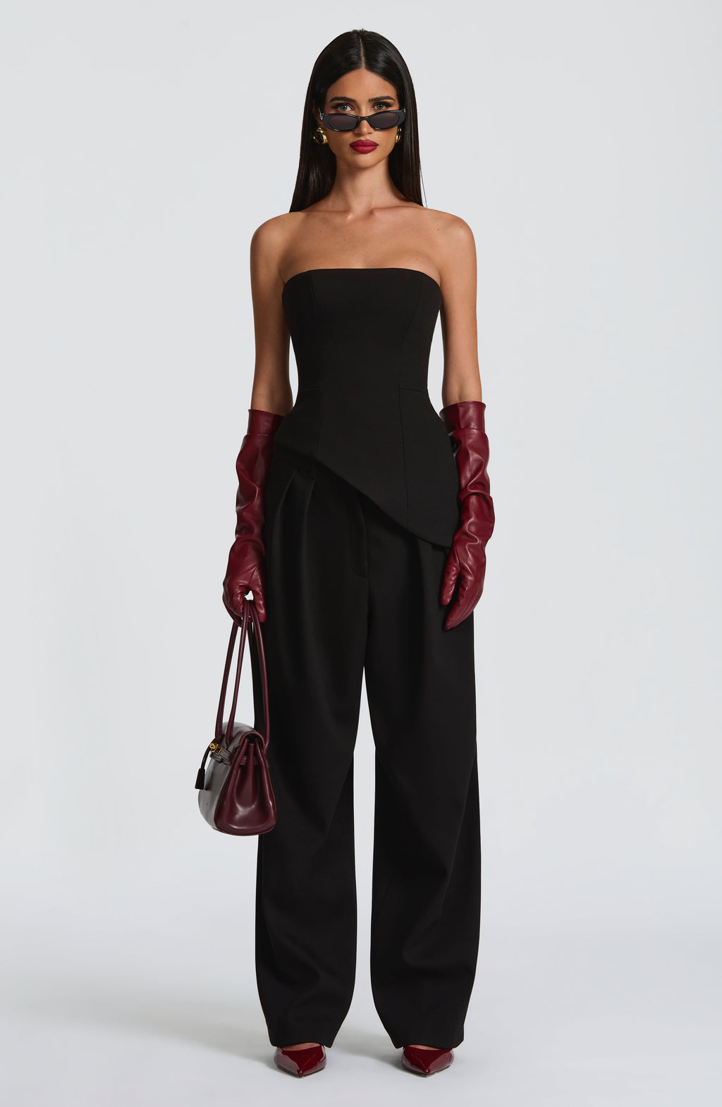 Clara™ en negro, pantalón de sastre