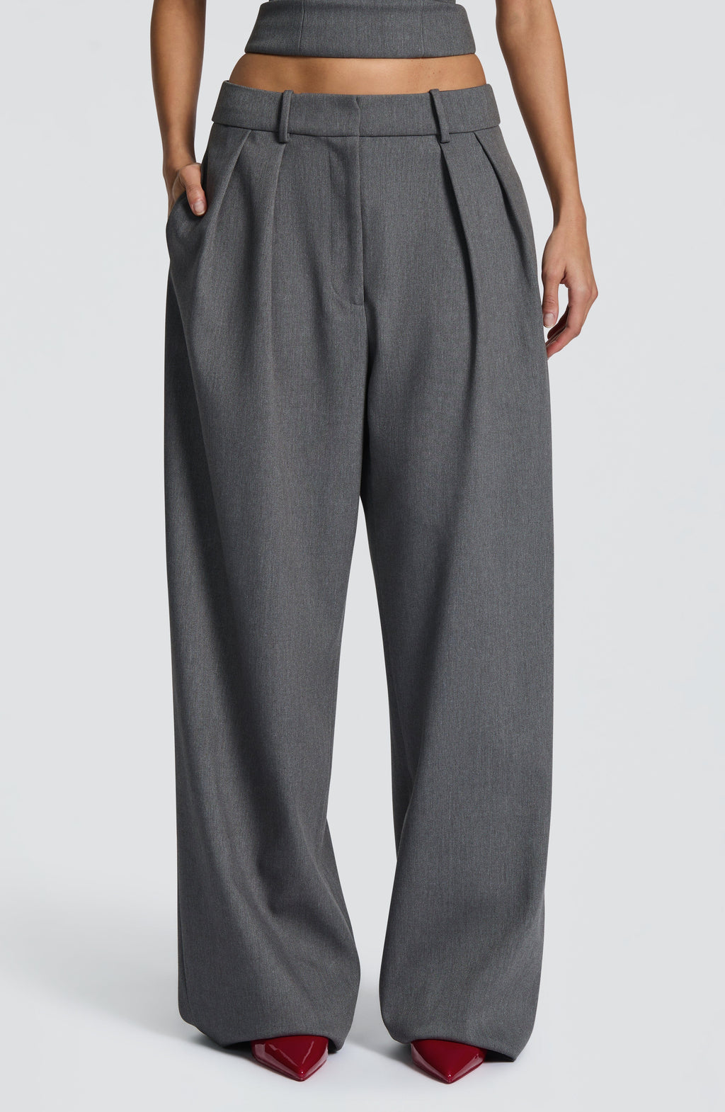 pantalón de sastre gris Clara™ para una cena, foto 5