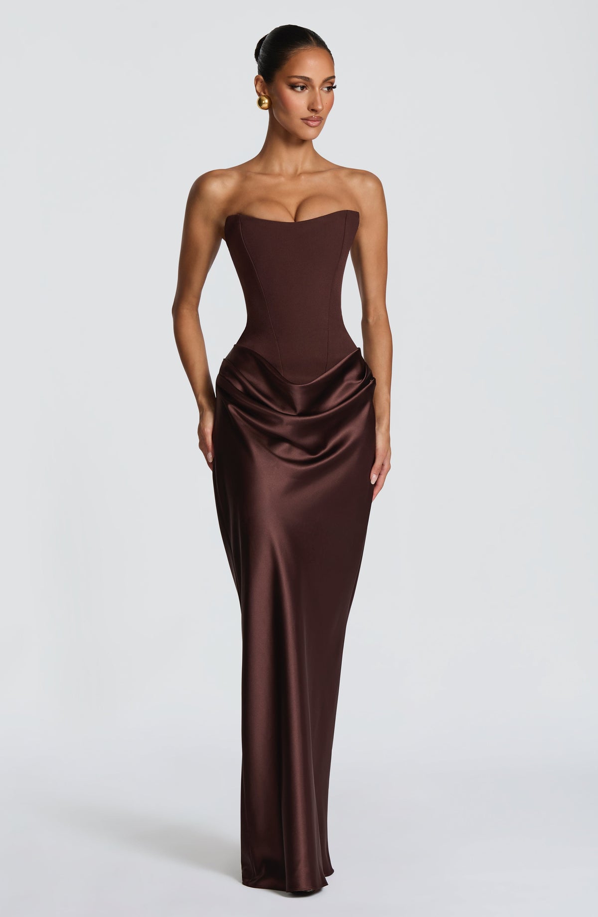 Look para una graduación: vestido Marta™ en ciruela, foto 6