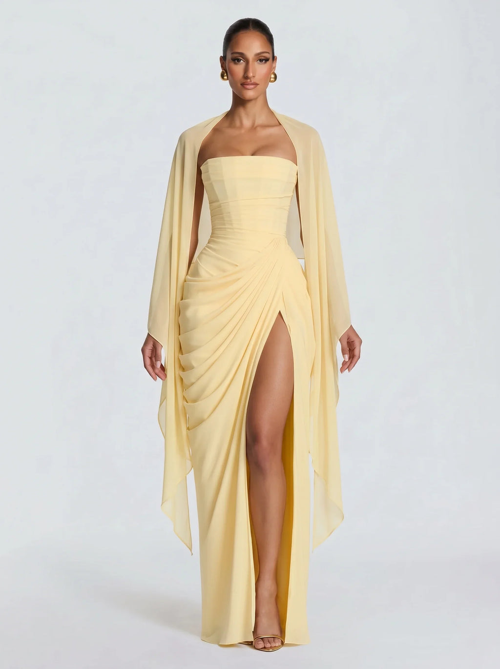 Nora™ amarillo de Ana Ibiza, cuerpo entero