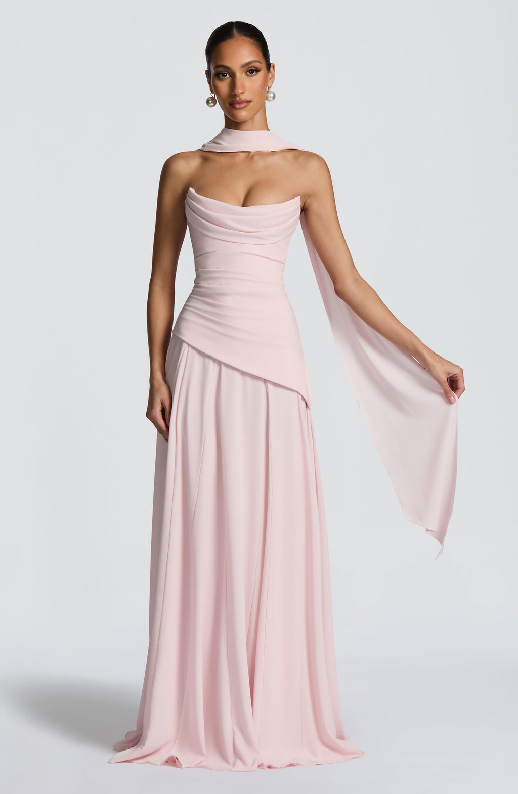 Vestido Patricia™ rosa con corsé, foto 7