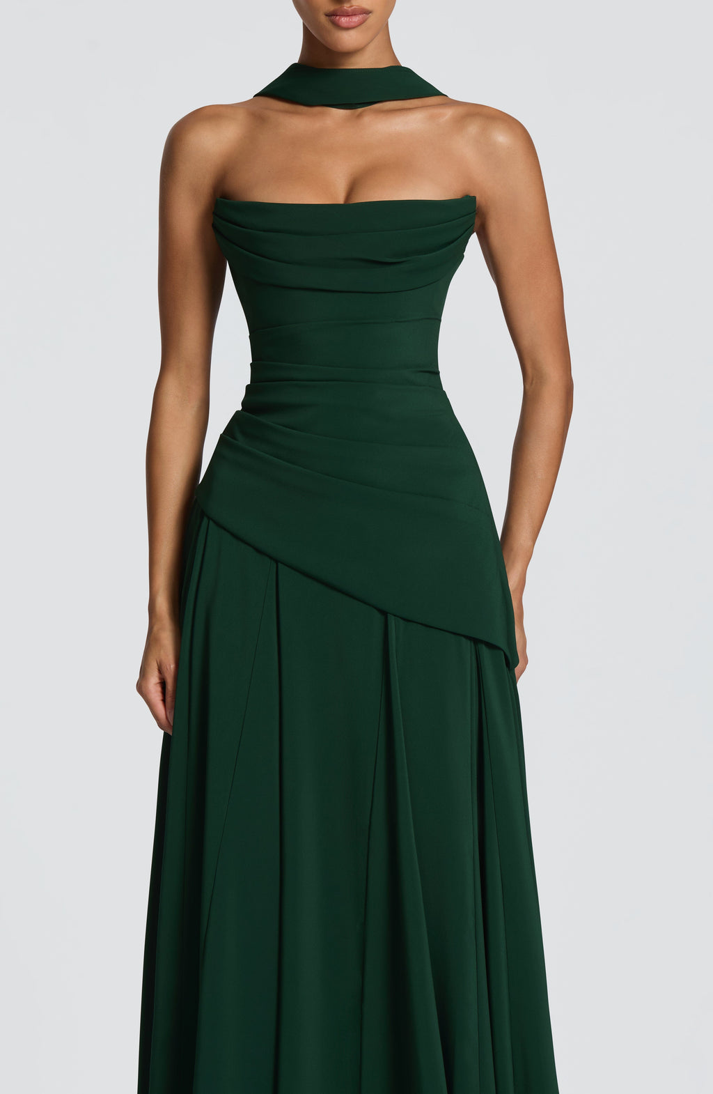 Patricia™ esmeralda: vestido largo para una boda de noche, foto 5