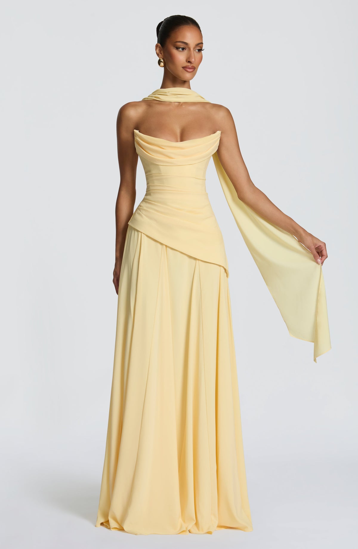 Look para una graduación: vestido Patricia™ en amarillo limón, foto 6
