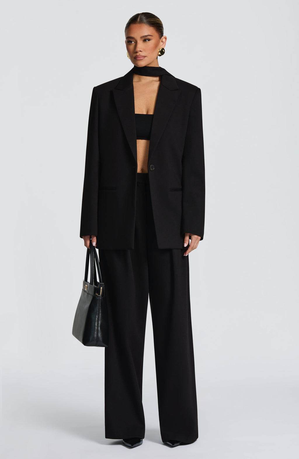 Regina™ - Blazer Oversize Negro