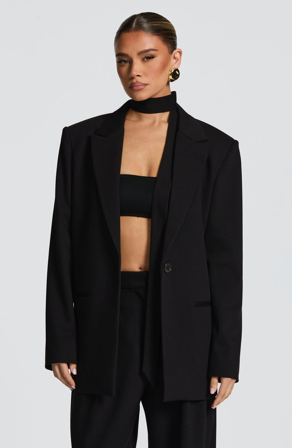 Regina™ - Blazer Oversize Negro