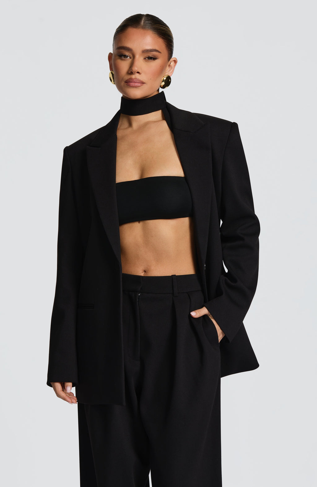 Regina™ - Blazer Oversize Negro