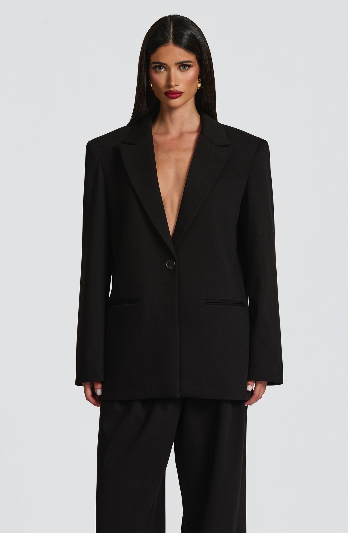 Regina™ - Blazer Oversize Negro