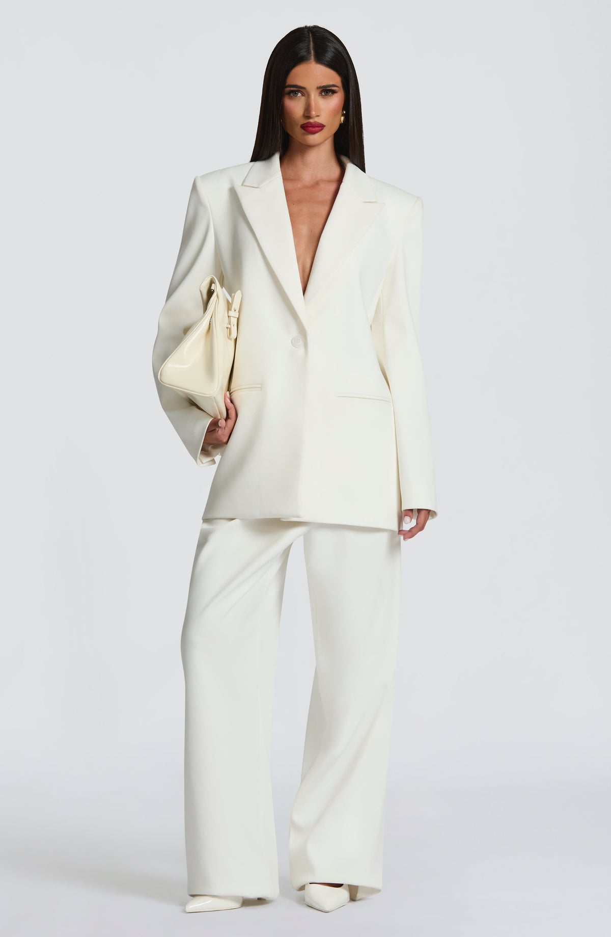 Regina™ - Blazer Oversize Marfil