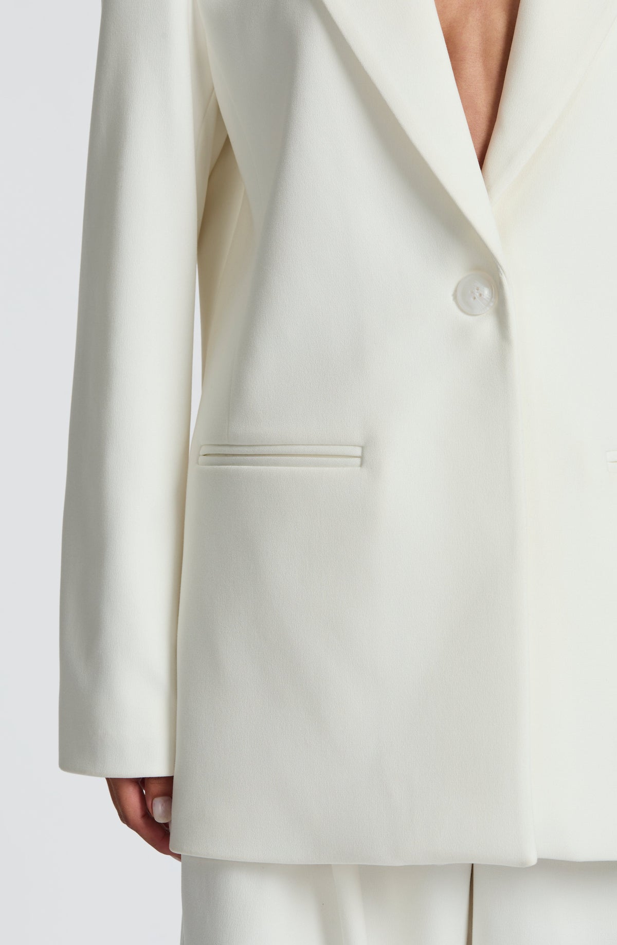 Regina™ - Blazer Oversize Marfil