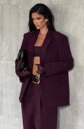 Regina™ - Blazer Oversize Morado