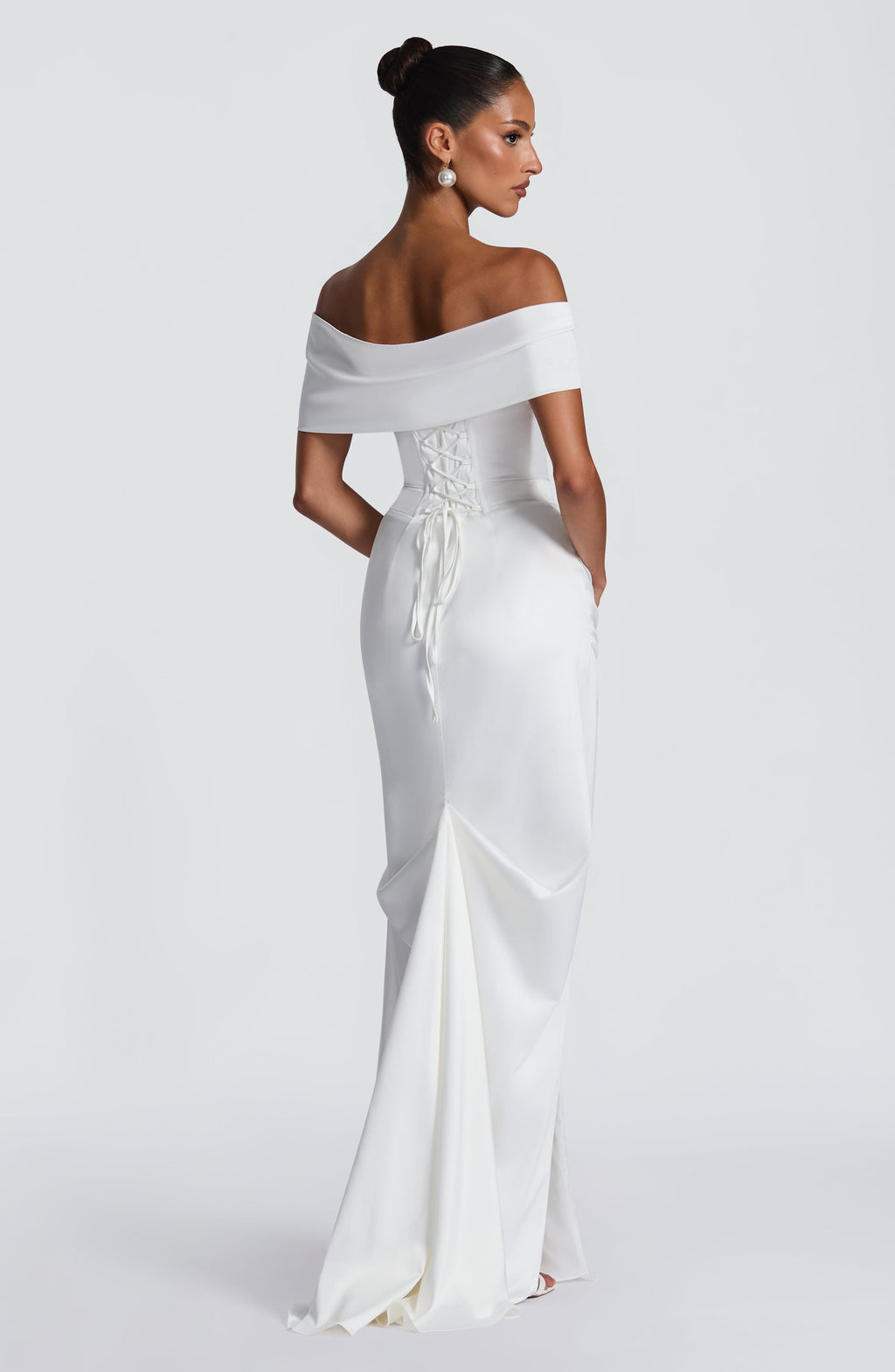 Vestido Rita™ marfil con corsé, foto 7