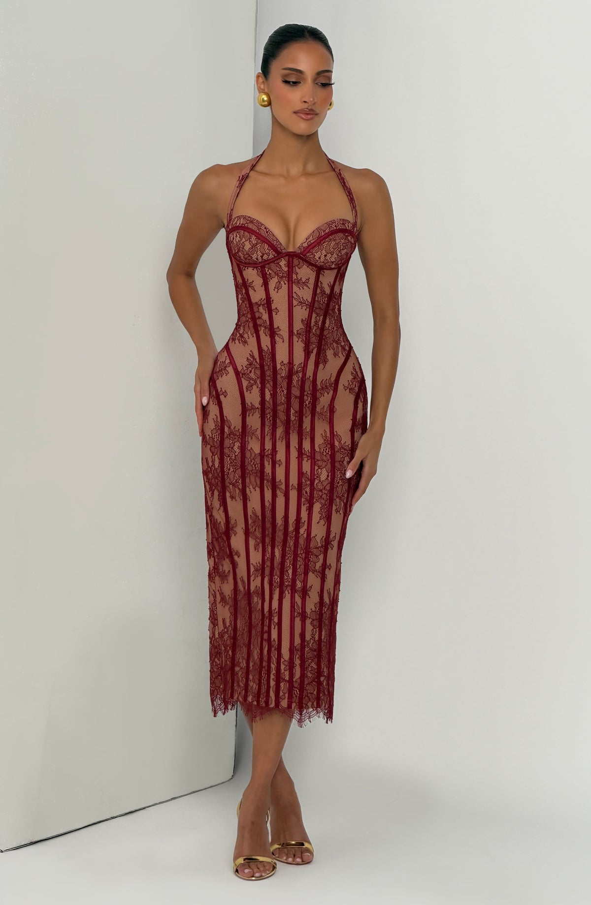 Rocío™ burdeos, una opción de Ana Ibiza para un bautizo, foto 10