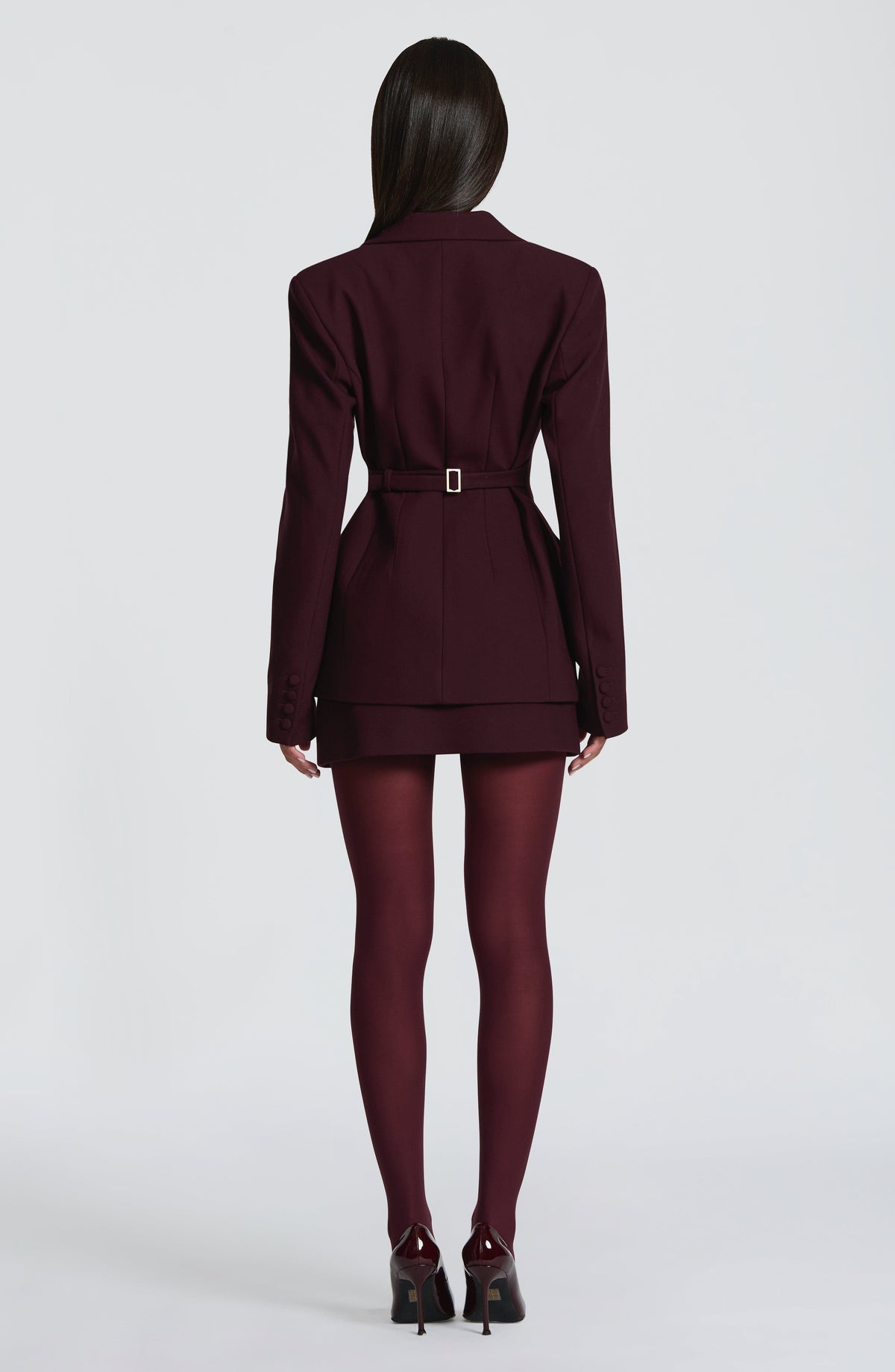 Rosario™ - Blazer Entallado Morado