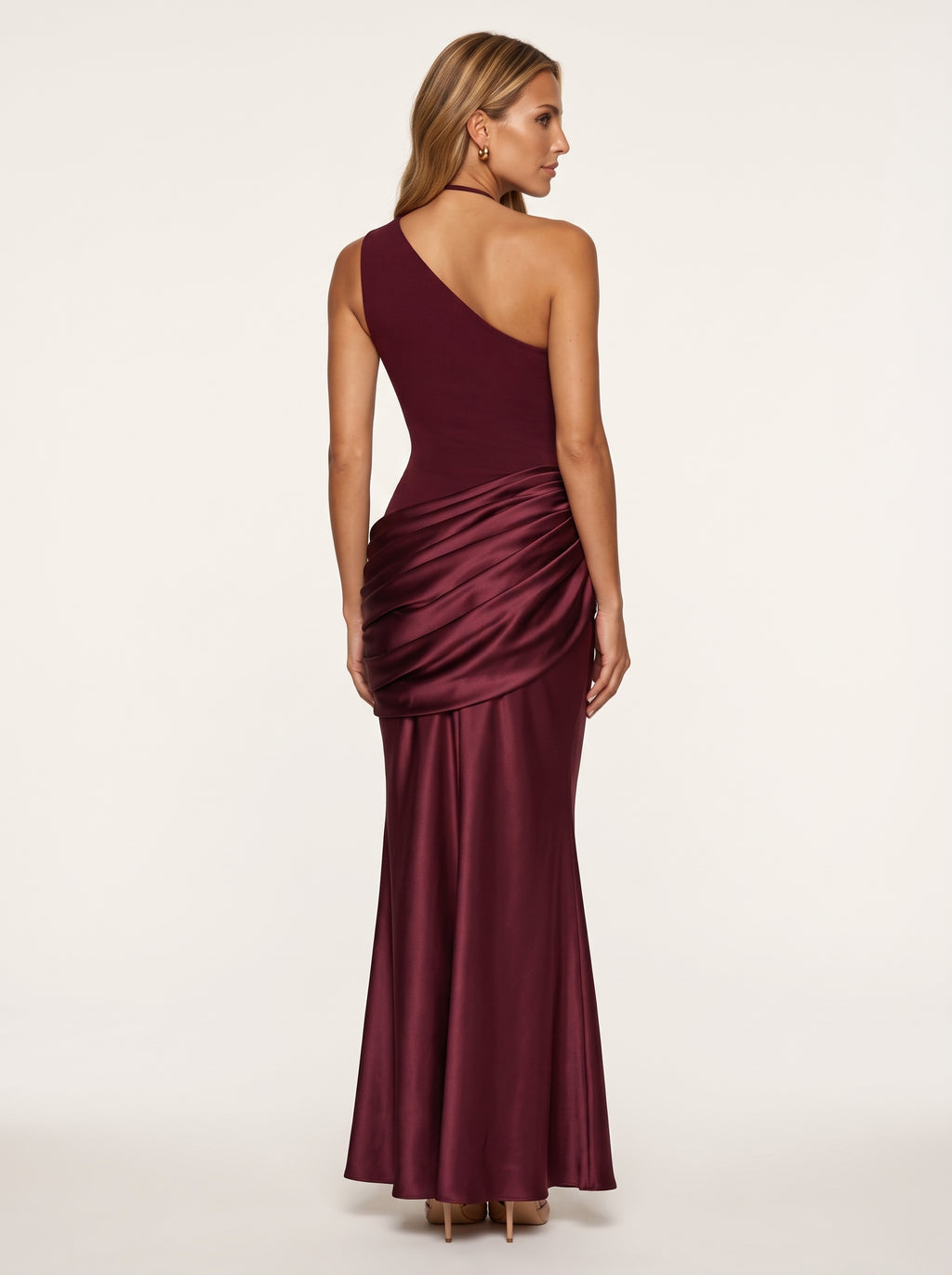 Vestido Sabina Cereza – espalda